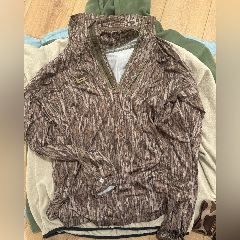 1/4 Zip Banded